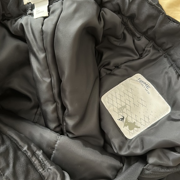 Cherokee snow ski black adjustable pant Youth XL fit up to women’s small/medium - Picture 6 of 11